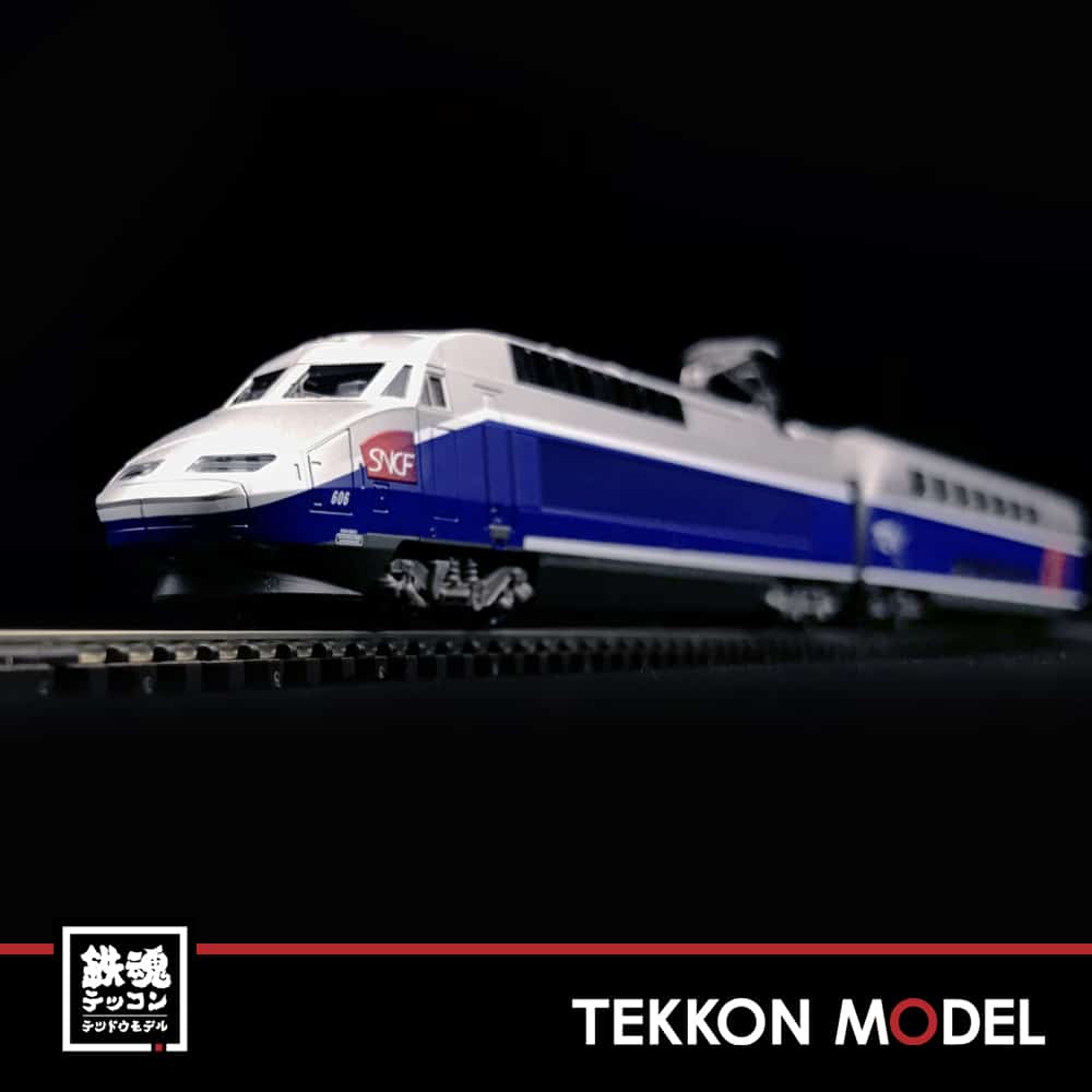 Nｹﾞｰｼﾞ ｶﾄｰ KATO 10-1529 TGV Réseau Duplex (ﾚｿﾞ･ﾃﾞｭｰﾌﾟﾚｯｸｽ) 10両ｾｯﾄ