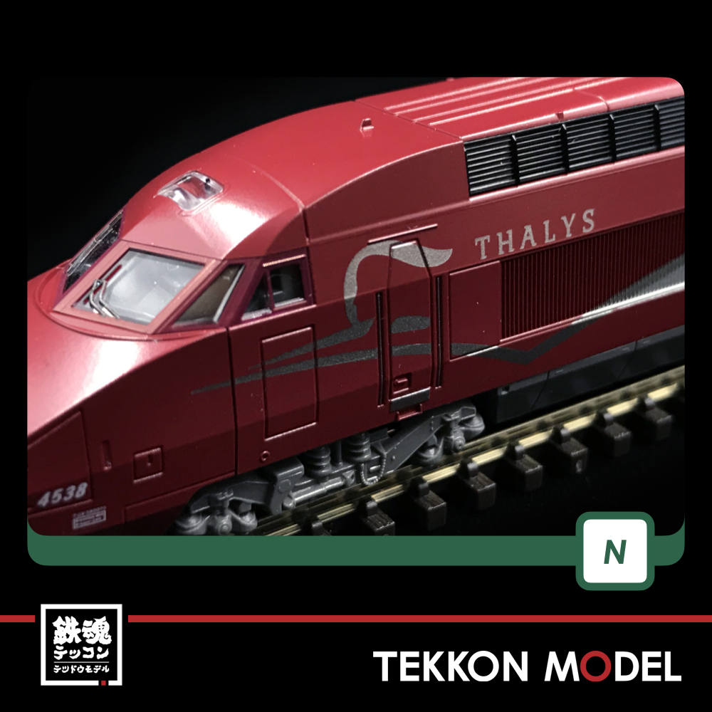 Nｹﾞｰｼﾞ KATO 10-1657 Thalys(ﾀﾘｽ) PBA 新塗装 10両ｾｯﾄ 新製品 – 鉄魂模型