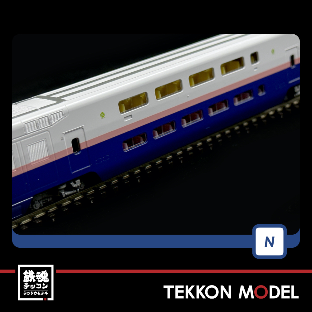Nｹﾞｰｼﾞ TOMIX 98815 E1系上越新幹線(Max・新塗装)基本ｾｯﾄ(6両) - 鉄魂模型