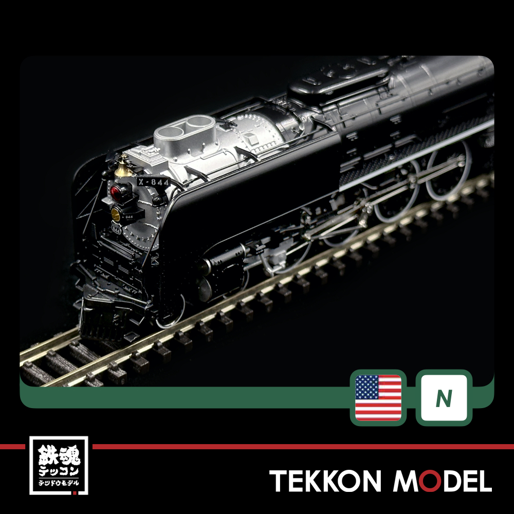Nｹﾞｰｼﾞ KATO 12605-2 UP FEF-3蒸気機関車 #844(黒) - 鉄魂模型