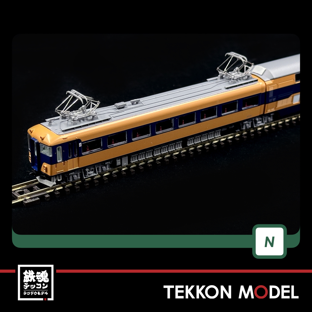 Nゲージ KATO 10-1909 近鉄10100系 新ビスタカー (改装形) A編成+B編成 6両セット - 画像 (4)