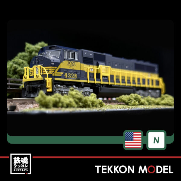 Nｹﾞｰｼﾞ ﾎﾋﾞｰｾﾝﾀｰｶﾄｰ  HobbyCenter KATO  176-6412 EMD SD70MAC Alaska Railroad #4328 Alaska Railroad 100 Years