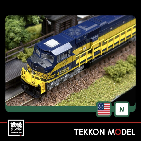 Nｹﾞｰｼﾞ ﾎﾋﾞｰｾﾝﾀｰｶﾄｰ  HobbyCenter KATO  176-6412 EMD SD70MAC Alaska Railroad #4328 Alaska Railroad 100 Years - 画像 (6)