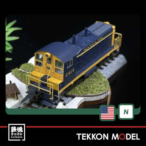 Nｹﾞｰｼﾞ ﾎﾋﾞｰｾﾝﾀｰｶﾄｰ  HobbyCenter KATO  176-4376 EMD NW2 AT&SF #2414 - 画像 (4)
