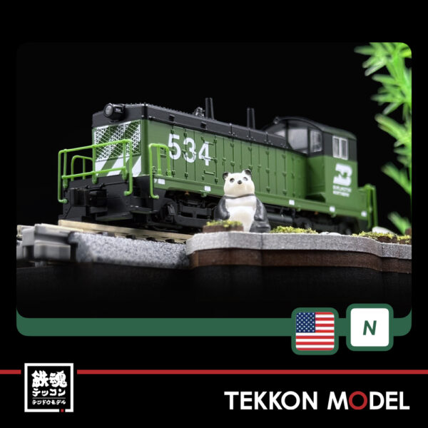 Nｹﾞｰｼﾞ ﾎﾋﾞｰｾﾝﾀｰｶﾄｰ  HobbyCenter KATO  176-4377 EMD NW2 Burlington Northern #534