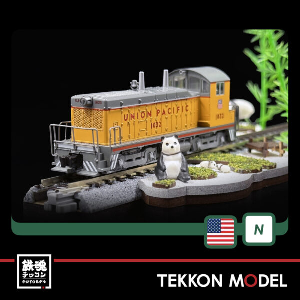 Nｹﾞｰｼﾞ ﾎﾋﾞｰｾﾝﾀｰｶﾄｰ  HobbyCenter KATO  176-4379 EMD NW2 Union Pacific #1032 - 画像 (2)