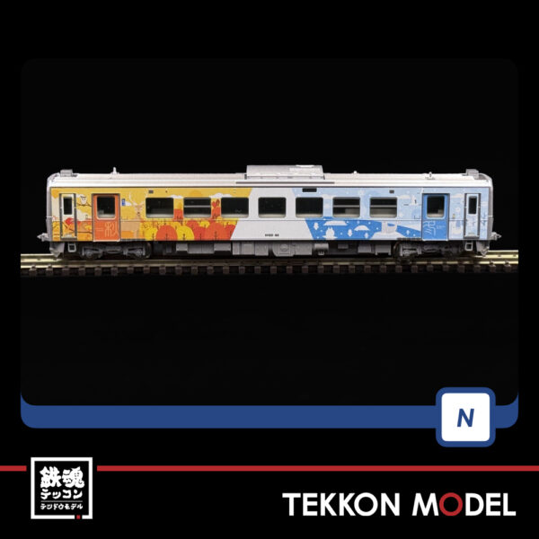 Nｹﾞｰｼﾞ TOMIX 98137 H100形(石北線･富良野線ﾗｯﾋﾟﾝｸﾞ車)ｾｯﾄ(2両) - 画像 (8)