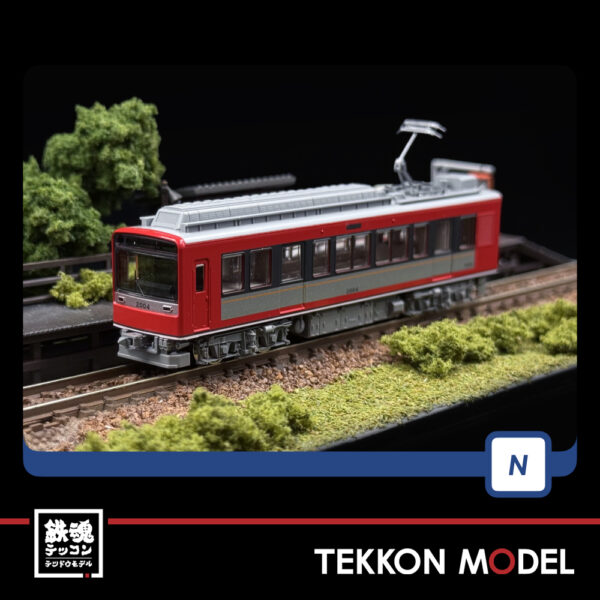 Nｹﾞｰｼﾞ TOMIX 98148 箱根登山電車2000形ｻﾝ･ﾓﾘｯﾂ号(ｱﾚｸﾞﾗ塗装)ｾｯﾄ(2両) - 画像 (2)
