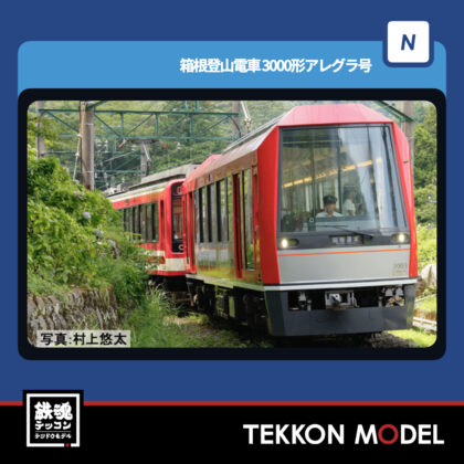 Nｹﾞｰｼﾞ TOMIX 98149 箱根登山電車3000形ｱﾚｸﾞﾗ号ｾｯﾄ(2両) NEW...