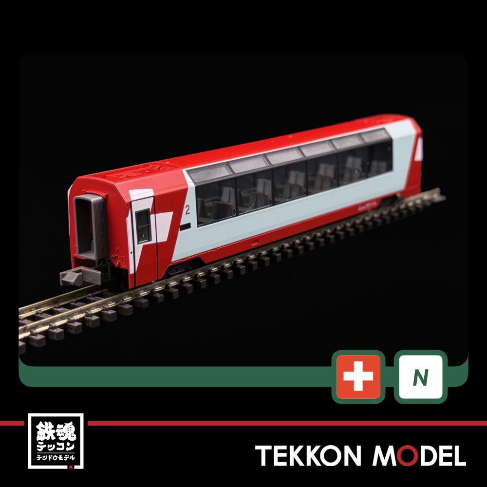 Nゲージ KATO 10-2027 アルプスの氷河特急 増結セット(4両) - 画像 (4)