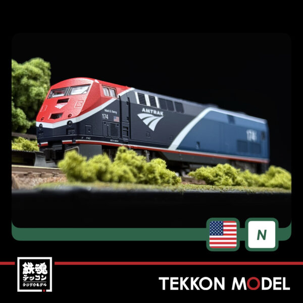 Nｹﾞｰｼﾞ HobbyCenter KATO 176-6041 GE P42 Amtrak® Phase VII #174