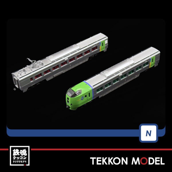 Nｹﾞｰｼﾞ TOMIX 98896 789-0系特急電車(ｽｰﾊﾟｰ白鳥)増結ｾｯﾄ(2両) - 画像 (9)