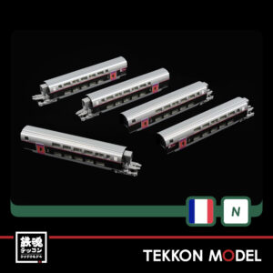 Nゲージ KATO 10-2132 TGV Euroduplex "inOui"(ユーロデュープレックス 「イヌイ」) 5両増結セット
