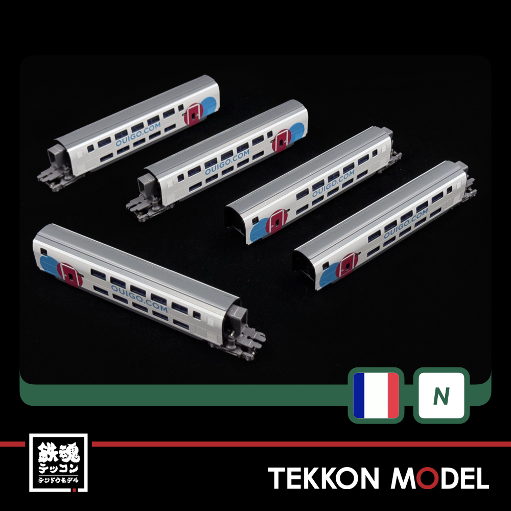Nゲージ KATO 10-2118 OUIGO España (ウィゴー·エスパーニャ) 5両増結セット