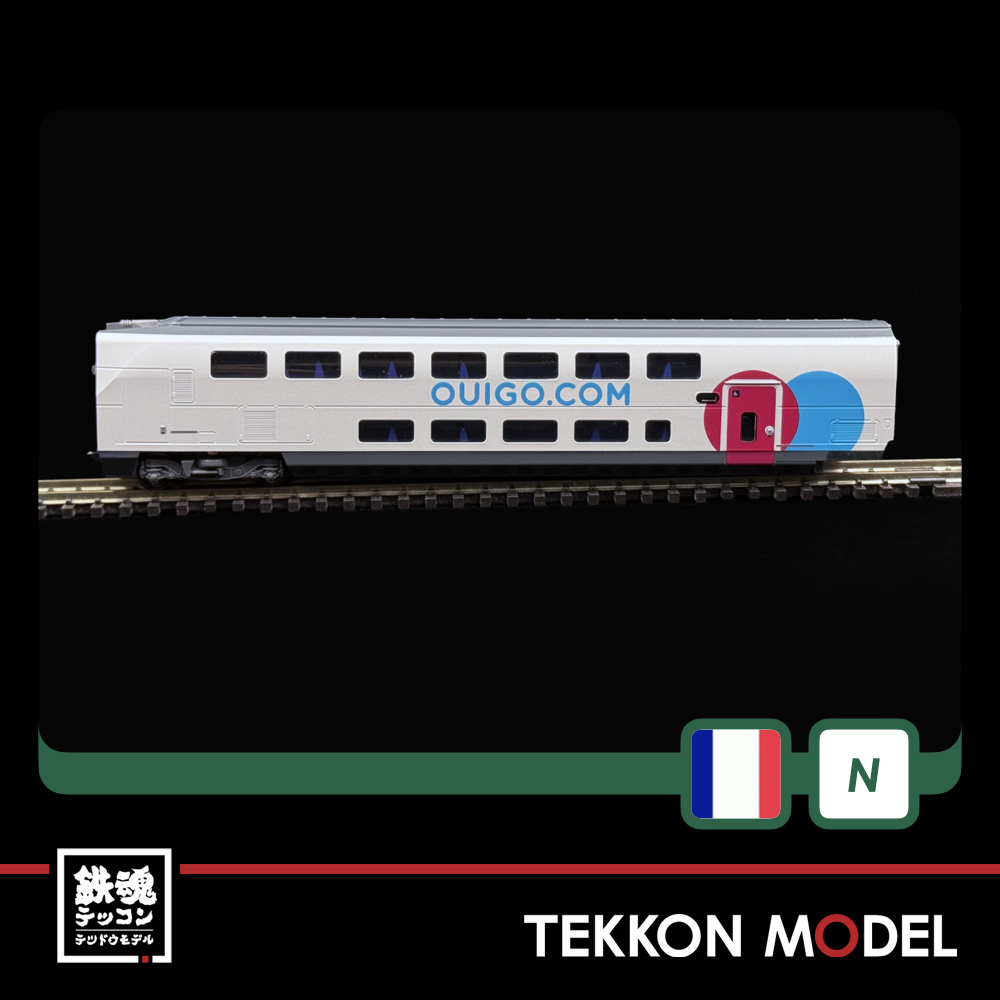 Nゲージ KATO 10-2117 OUIGO España (ウィゴー·エスパーニャ) 5両基本セット - 画像 (5)
