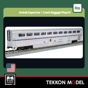 HOｹﾞｰｼﾞ ﾎﾋﾞｰｾﾝﾀｰｶﾄｰ  HobbyCenter KATO 35-6095 Amtrak SuperLiner Ⅰ Coach-Baggage Phase VI #31031  2026年4月予定