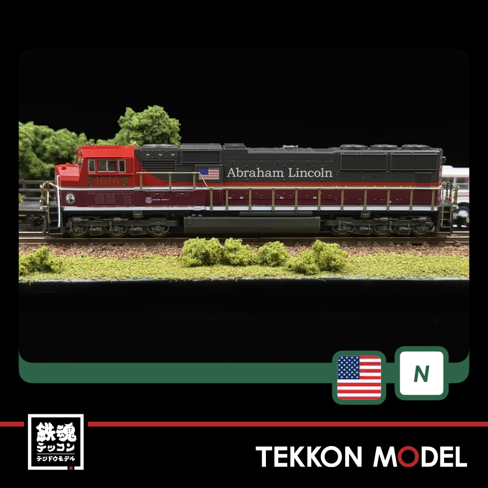 Nゲージ ホビーセンターカトー HobbyCenter KATO 176-1616 EMD SD70M Flat Radiator Union Pacific #1616 Abraham Lincoln 3 Nゲージ ホビーセンターカトー HobbyCenter KATO 176-1616 EMD SD70M Flat Radiator Union Pacific #1616 Abraham Lincoln - 画像 (3)